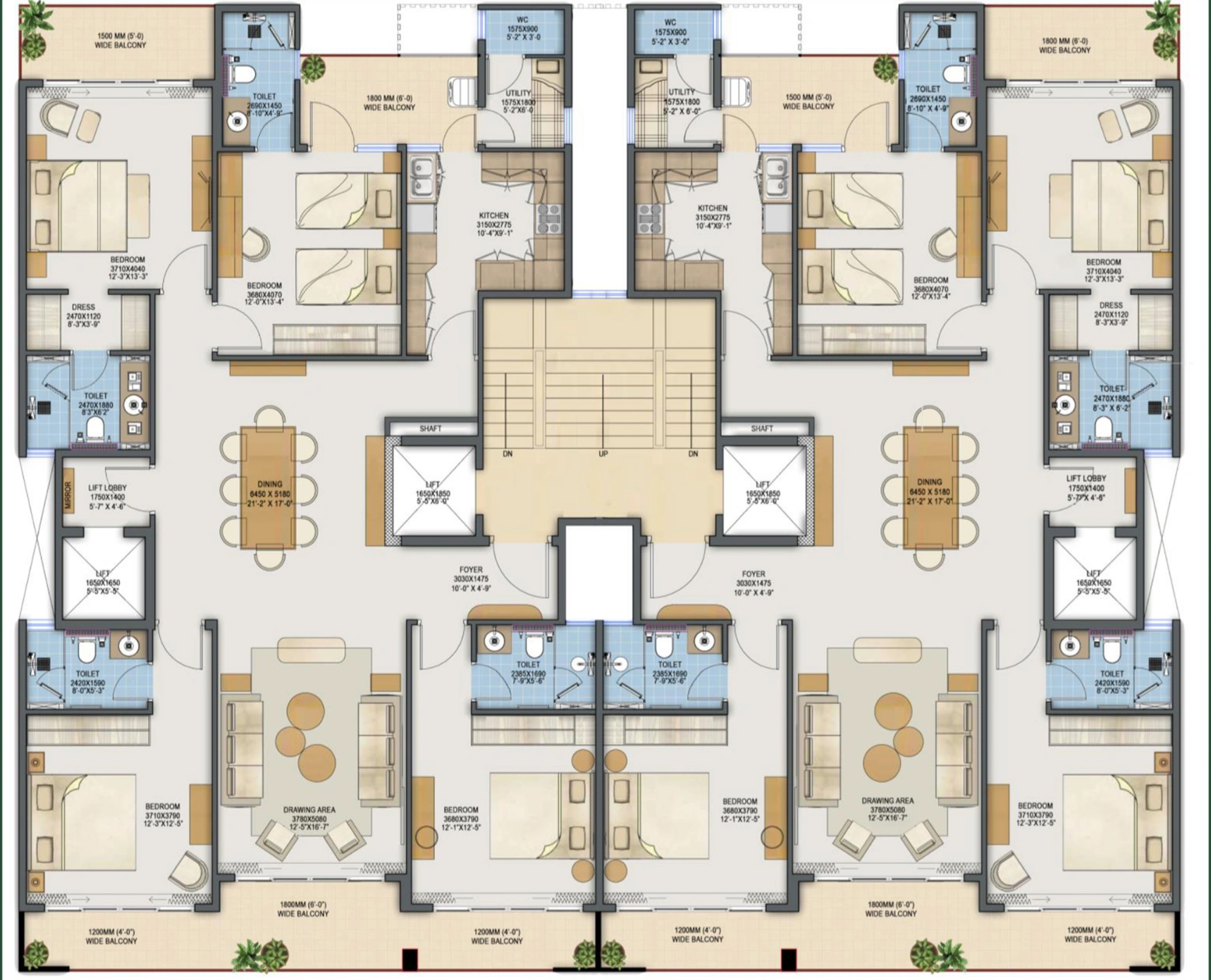 4BHK